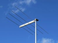 145 MHz + 435 MHz Duo-Band-Antenne Balkon / Camping / Portable 