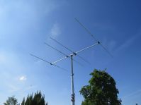 50 MHz, 4 Elemente Yagi-Antenne